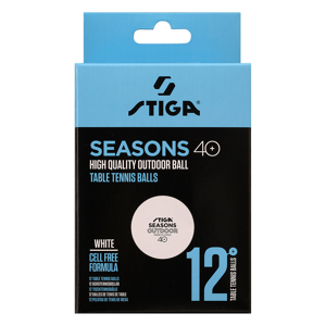 Stiga Ball Seasons Outdoor White 12-pack taille unique mixte