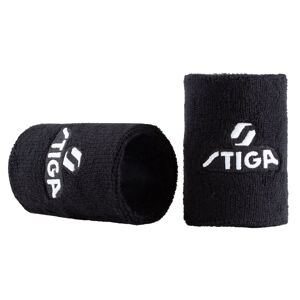 Stiga Wristband Large Black 2-Pack taille unique mixte