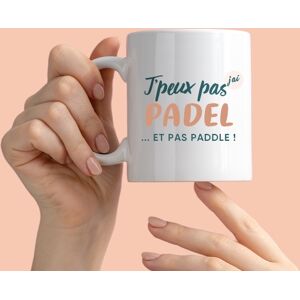 Cadeaux.com Mug personnalisé - J'peux pas j'ai padel