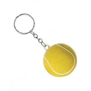 Gedshop 1000 Portachiavi antistress pallina da tennis neutro o personalizzato