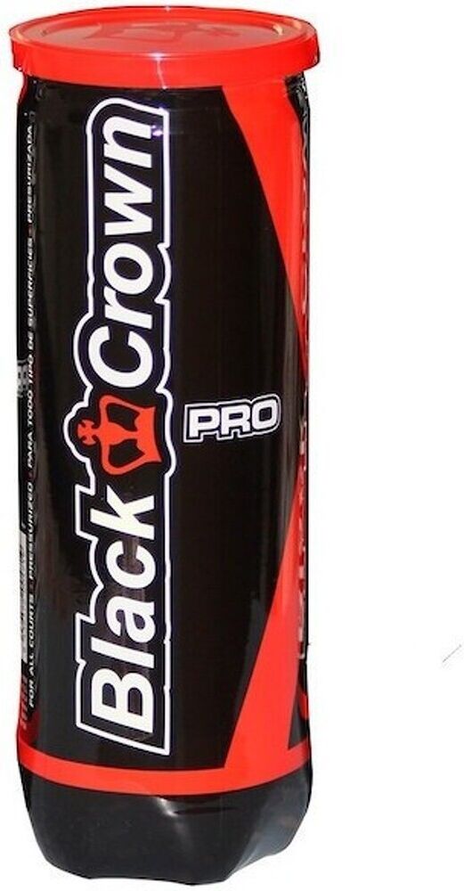 Black Crown Pro Padel Ball (X3) Palle da padel - Adulto - Nero