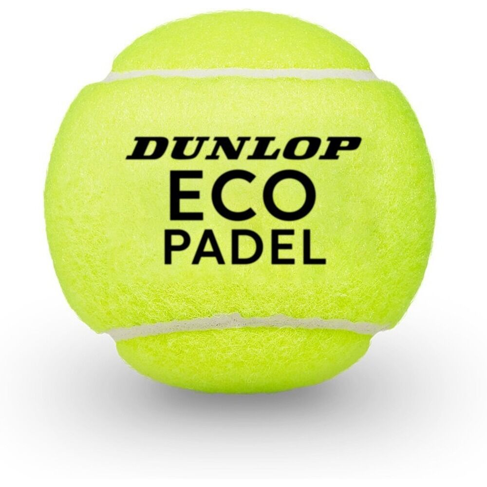 Dunlop Balle Eco Padel Eu - Adulto - Giallo
