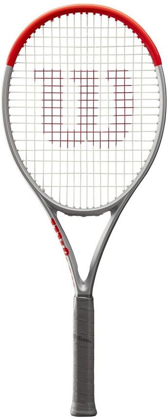 Wilson Clash 100 Pro Argento Argento Rosso Racchetta Tennis Uomo L2