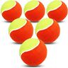 FINGER TEN Tennisballen voor beginners, tennis, trainingsballen, methodologische ballen, voor kinderen, tennisbal, waarde 6, 12, 18 stuks, oefenbal, oranje, kinderballen voor huisdieren, sport,