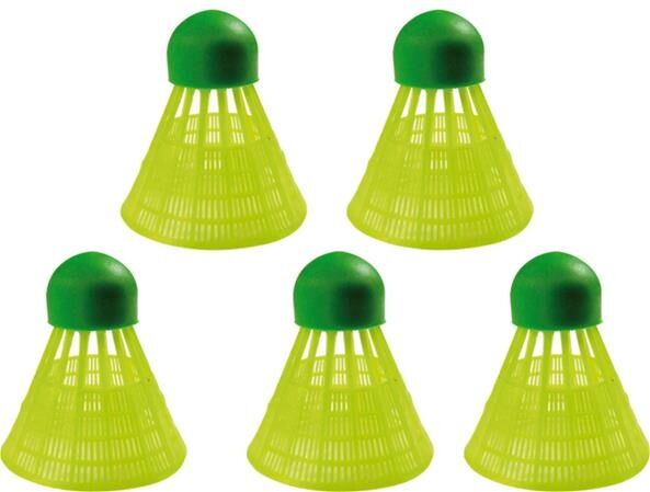 Stiga badminton shuttles 5 stuks groen - Groen