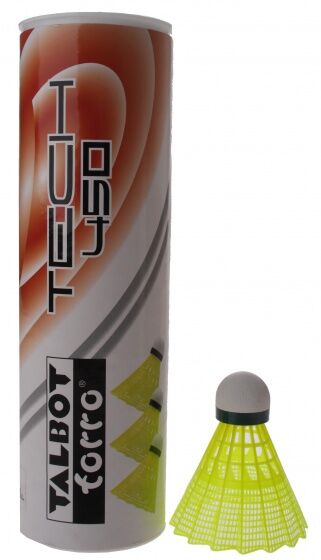 Talbot Torro badminton shuttles Tech 450 geel/groen 6 stuks - Geel