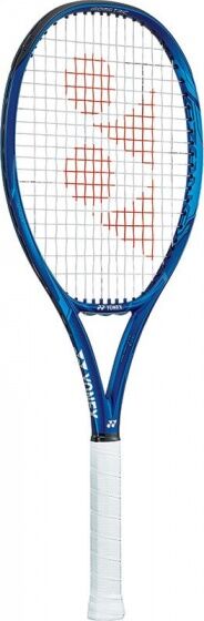 Yonex tennisracket Ezone 100SL Graphite blauw grip - Blauw