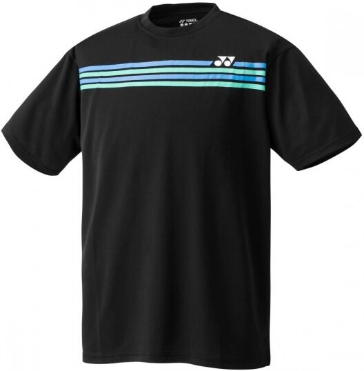 Yonex tennisshirt Team Shirt zwart heren - Zwart