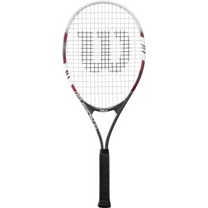 Wilson FUSION XL, tennisracket unisex Black/grey/red