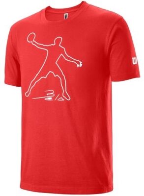 Wilson Bela tech Tee Junior Red 140