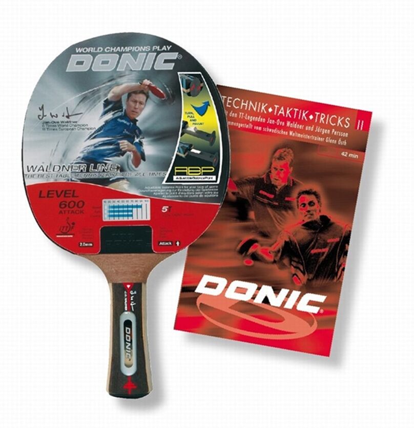 Donic Waldner 600 ink. DVD