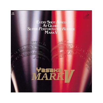 Yasaka Mark V Rubber Röd 2.0 mm