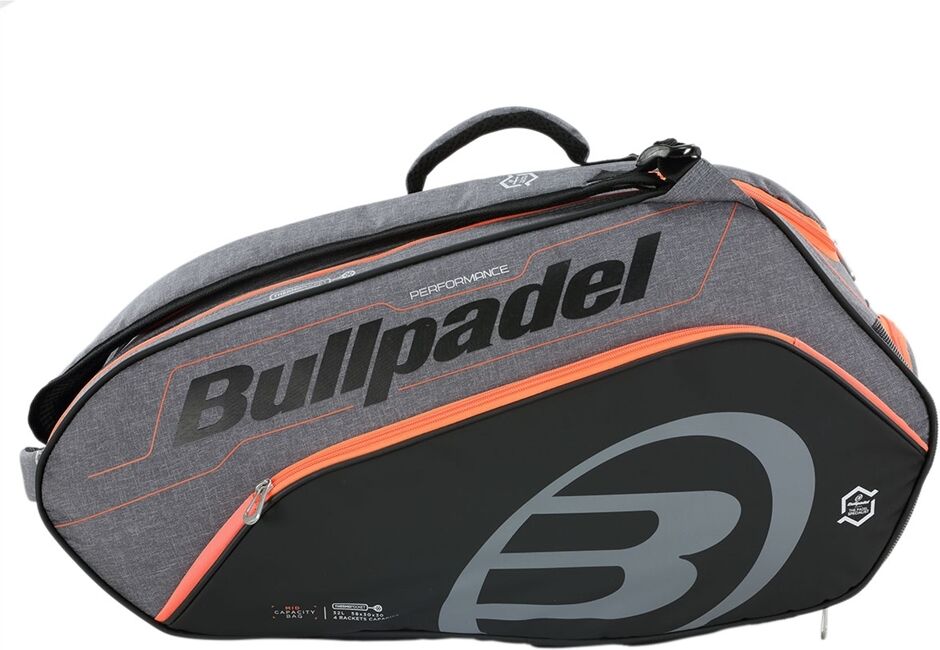 Bullpadel Mid Capacity Grey/Black/Orange 2021