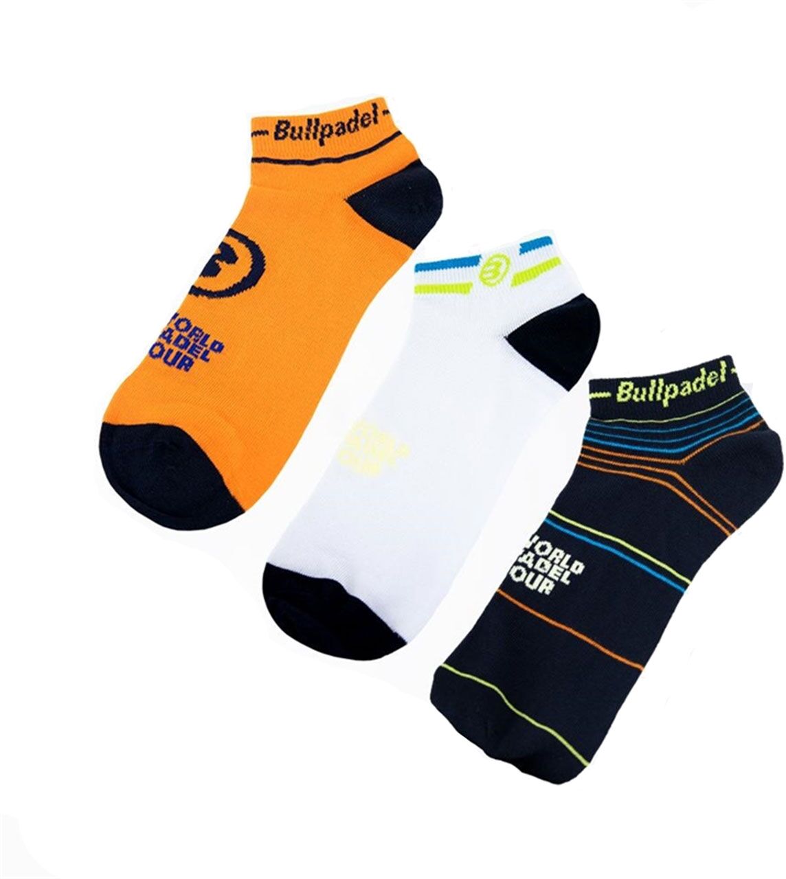 Bullpadel WPT Socks Short Women 3-Pack 39-42