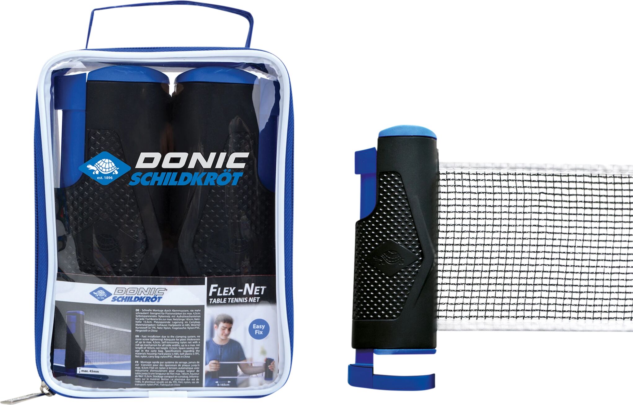 Donic Schildkröt Flex Net, bordtennisnett STD STD