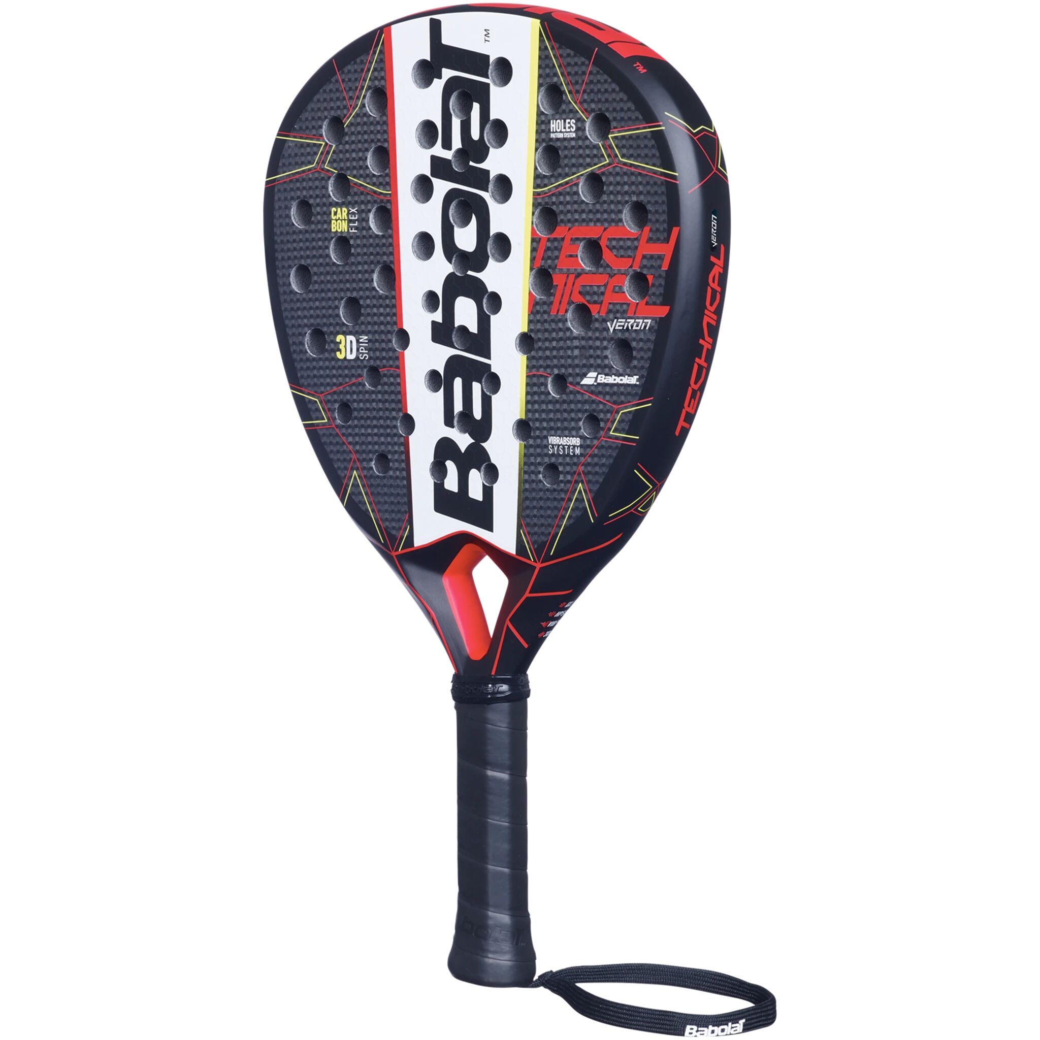 Babolat Technical Veron 2021, padelracket One Size Bleck White Red