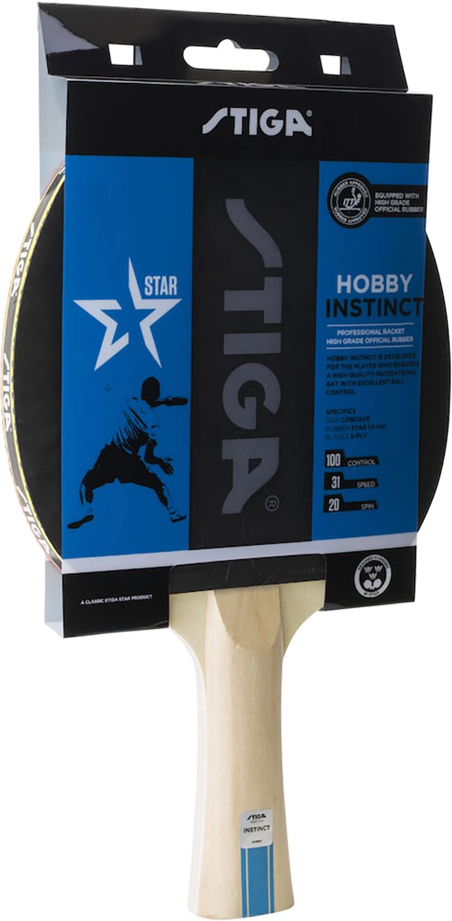 Stiga Instinct - Hobby, bordtennisracket STD Hobby