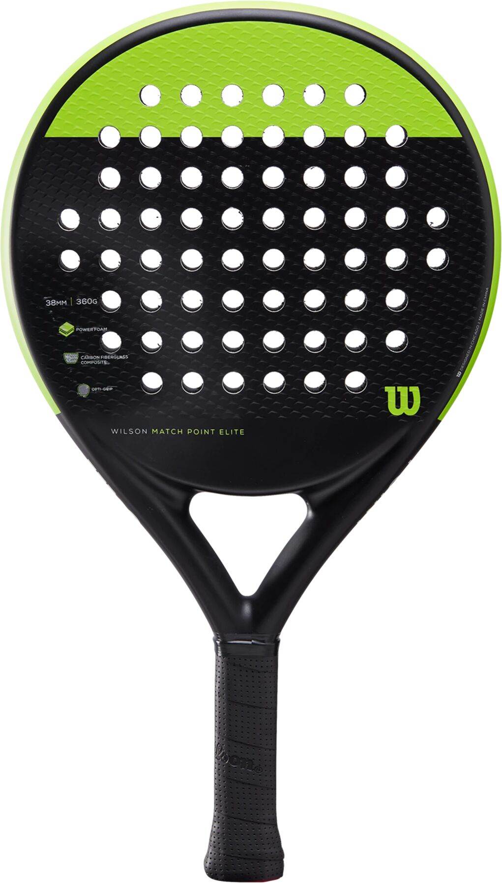 Wilson Matchpoint Elite, padelracket  One Size BLACK/GREEN