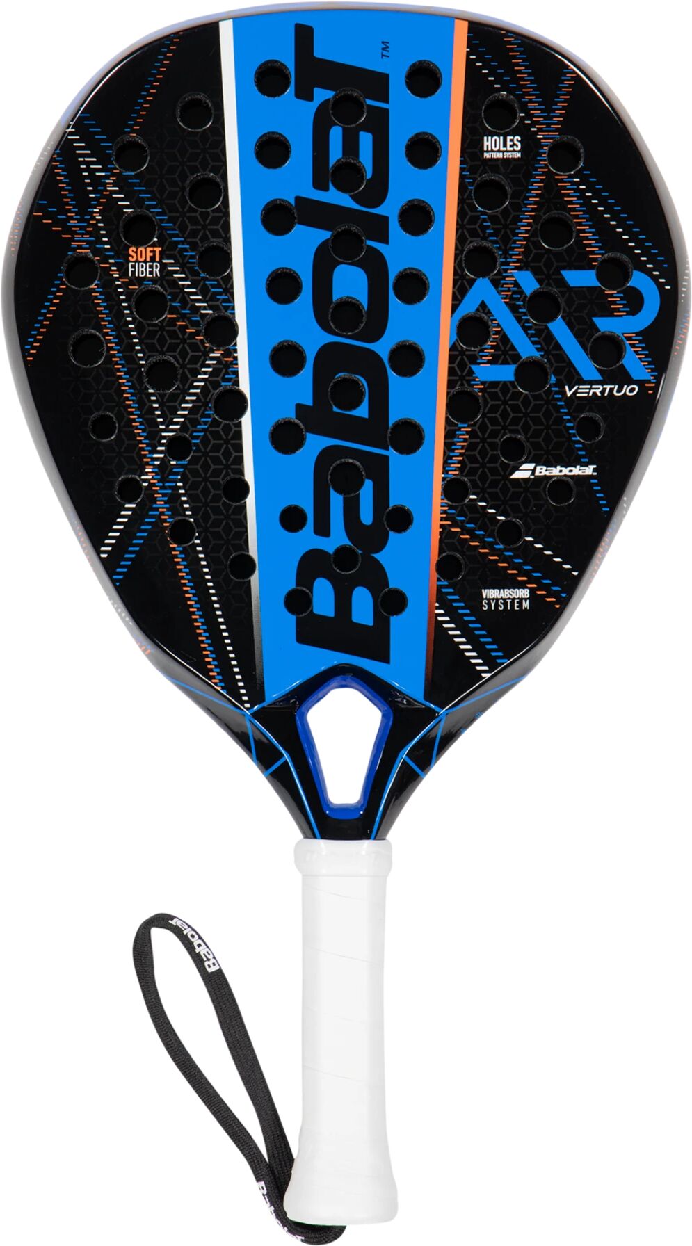 Babolat AIR VERTUO 2021, padelracket unisex One Size Black Blue Orange