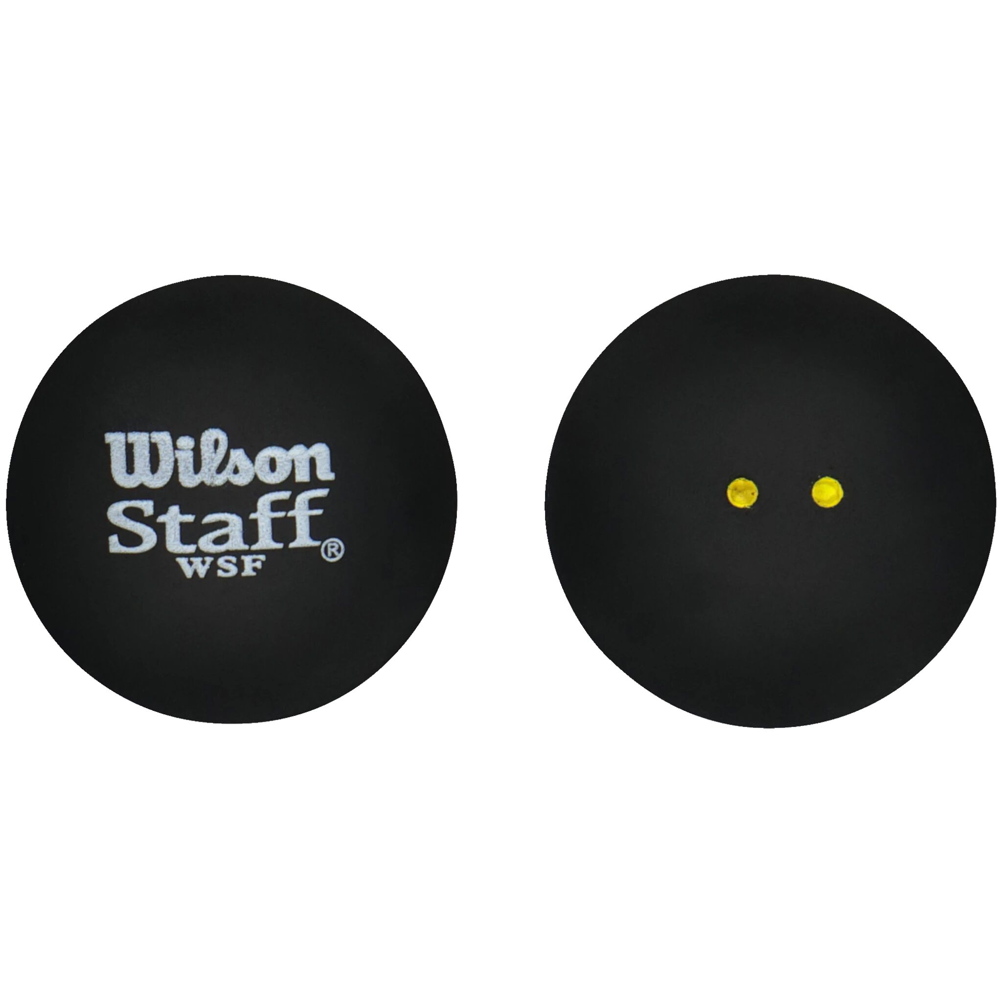 Wilson Staff Squash 2 BALL Double Yellow DOUBLE YELLOW DOT