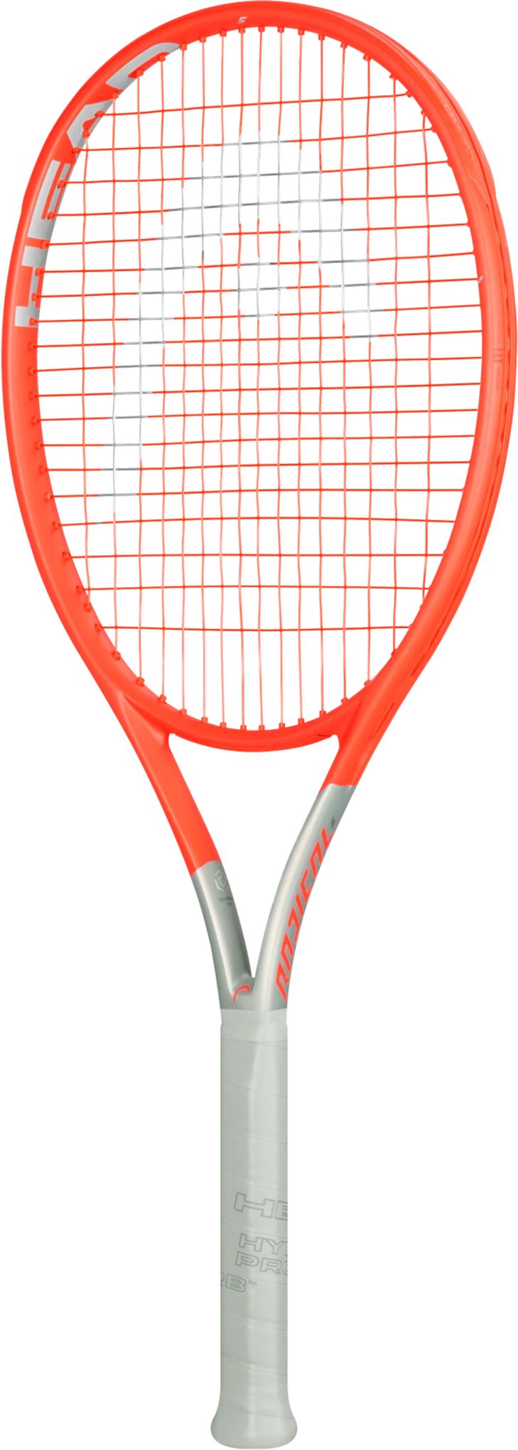 Head Radical S, tennisracket U-strenger G3 orange/grey