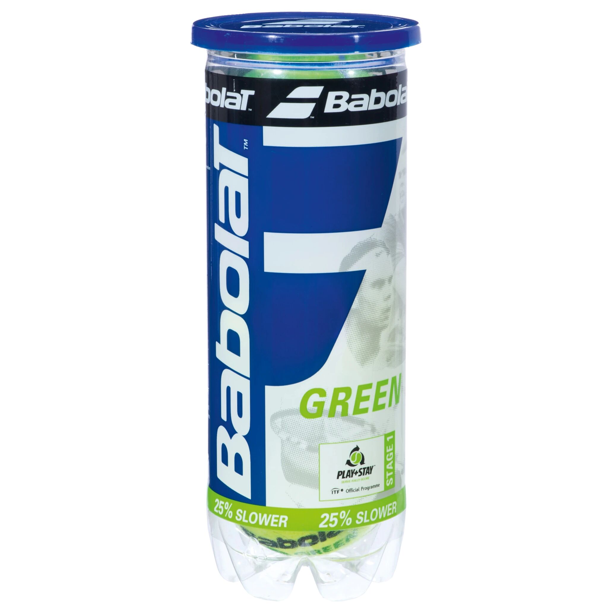 Babolat Green x3, tennisballer 3pk 3-pack Green
