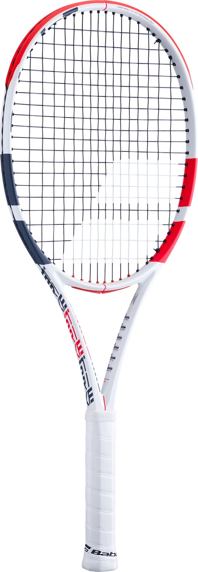 Babolat Pure Strike 100, tennisracket senior G3 White Red Black