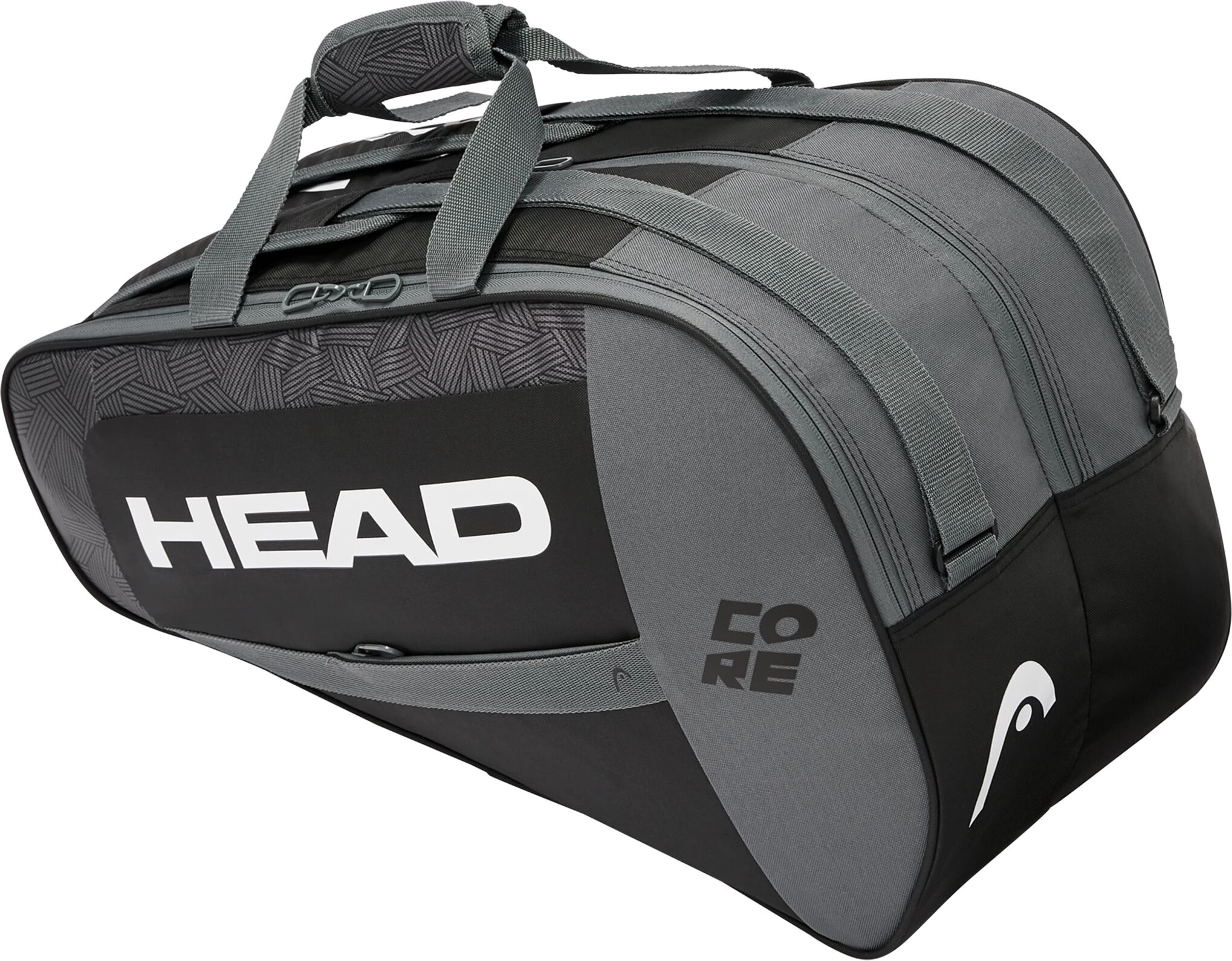 Head Core Combi Padel Bag, padelbag One Size BLACK/GREY