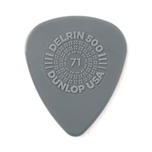 Dunlop Plektrum Delrin 500 Prime Grip 0,71 450P071 - 12/PLYPK