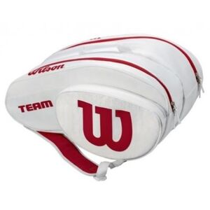 WILSON Padel Bag White/red