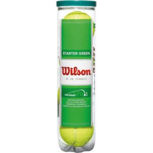 Wilson Starter Green -Tennisboll, 4 St