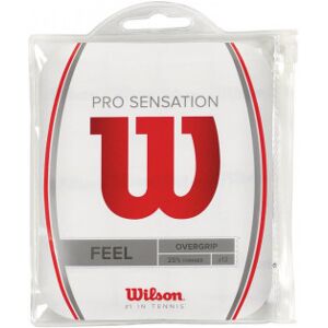 Wilson Pro Overgrip Sensation -Gripp, Vit, 12 St