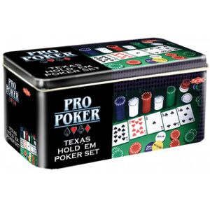 Tactic Texas Hold'Em Pokerset I Metallask