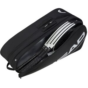 Head Tour Racquet Bag L, BLACK/White