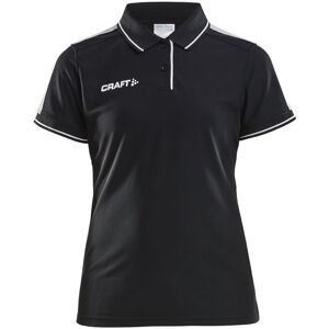 Pikétröja Pro Control Poloshirt   Dam   CraftMSvart/Vit Svart/Vit