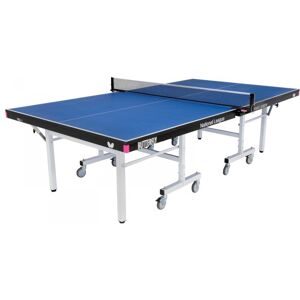 Butterfly National League 25 Indoor Rollaway Table Tennis Table Blue