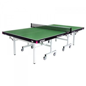 Butterfly National League 25 Indoor Rollaway Table Tennis Table Green
