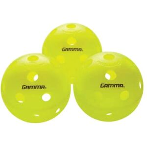 Gamma Photon Indoor Pickleballs Pack of 3, USAPA Approved, High-Visibility, Durable and Ultra-Balanced