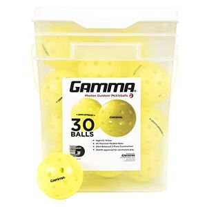 Gamma Photon Outdoor Pickleball 30/Bucket