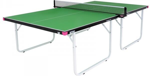 Butterfly Compact 19 Indoor Wheelaway Table Tennis Table Set Green