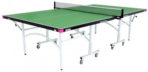 Butterfly Easifold 19 Indoor Rollaway Table Tennis Table Set Green