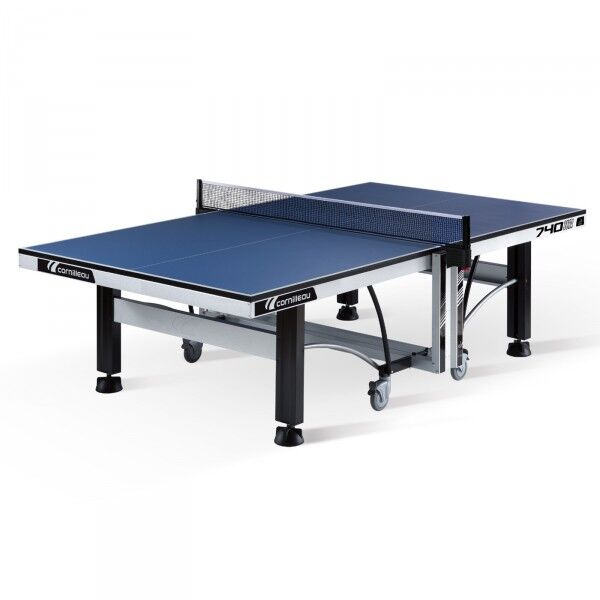 Cornilleau 740 Competition Wood Rollaway Table Tennis Tables 25mm Blue