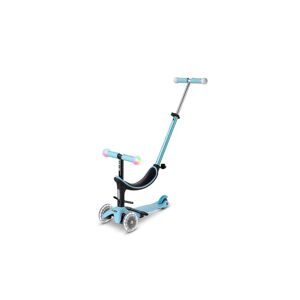 Micro Mobility Scooter »Mini2Grow Deluxe Magic LED« blau/schwarz