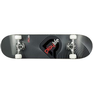 Playlife Skateboard »Illusion Grey« bunt