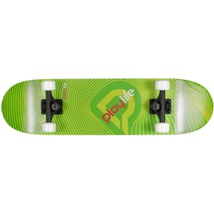 Playlife Skateboard »Illusion Green« bunt