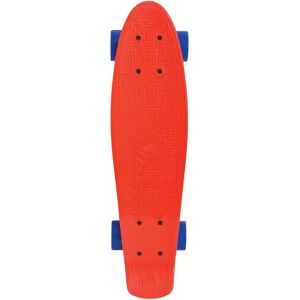 Schildkröt - Retro, Skateboard, Rot, One Size