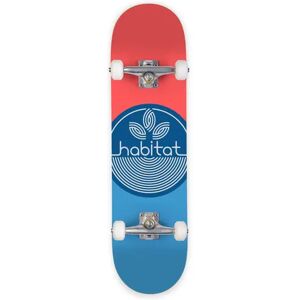 Habitat Skateboards Habitat Leaf Dot Skateboard Komplettboard (Blau)