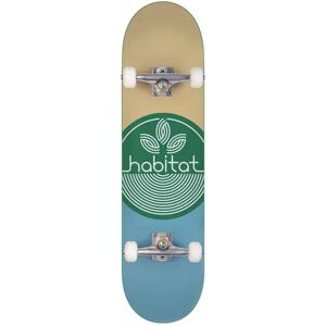 Habitat Skateboards Habitat Leaf Dot Skateboard Komplettboard (Grün)