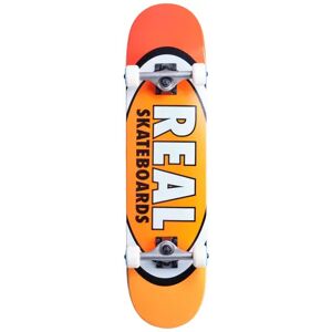 Real Team Edition Oval Skateboard Komplettboard (Orange)