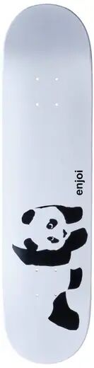 Enjoi Skateboard Deck Enjoi Whitey Panda R7 (Weiß/Schwarz)